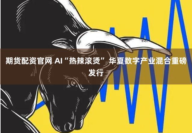 期货配资官网 AI“热辣滚烫” 华夏数字产业混合重磅发行