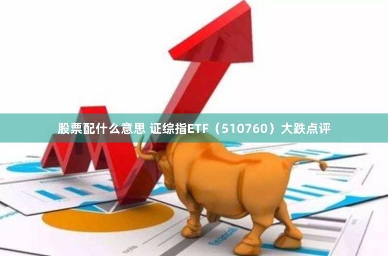 股票配什么意思 证综指ETF（510760）大跌点评